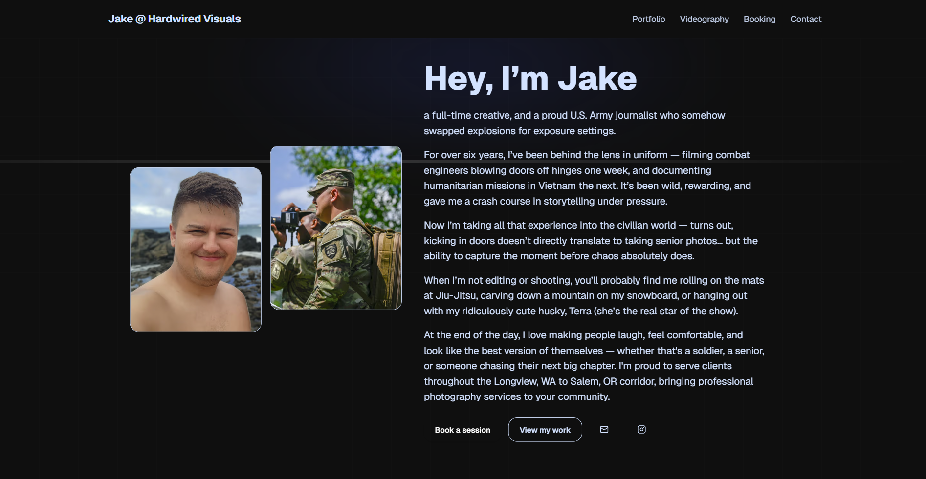 Jake @ Hardwired Visuals screenshot